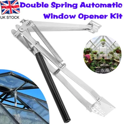 Double Spring Greenhouse Window Autovent Automatic Opener Auto Vent Green House