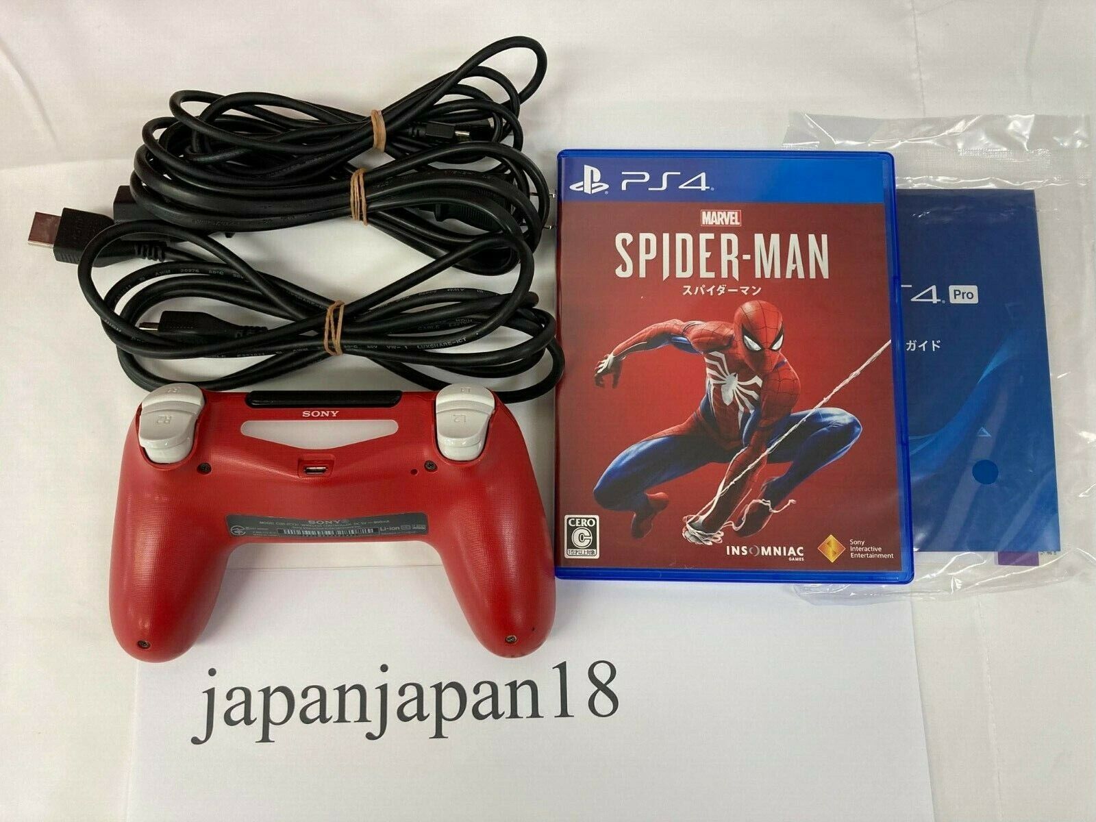 Sony PlayStation 4 PS4 Pro 1TB Marvel Spider-Man Limited Edition Game  Console FS