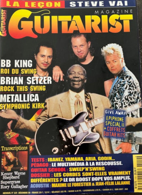 Magazin Gitarrist Nr.119, Metallica, BB King, Brian Setzer, Nawfel, Le Forestier