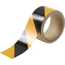 2 in .x 30 ft. Reflective WARNING HAZARD Tape Yellow  Black Stripes USA SELLER