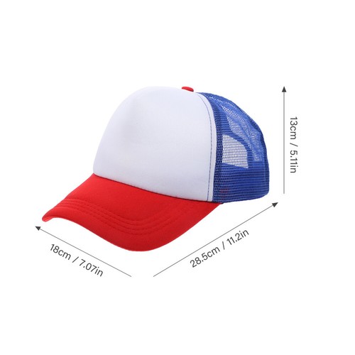 10 Pcs Blank Mesh Baseball Cap Dad Men and Women DIY Hat Sublimation - Picture 3 of 12