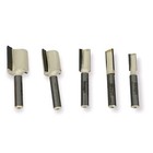 Lot of 5 1/4” Shank Carbide Router Bits Woodworking Router Bits - Never Used
