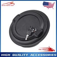 Fuel Tank Gas Cap Cover Locking Fuel Door W/ Lock for Jeep Wrangler JL 2018-25
