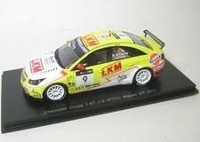 Chevrolet Cruze 1.6T No. 9 Wtcc Macau Gp 2011 1:43 Spark Boxed With Acrylhaube
