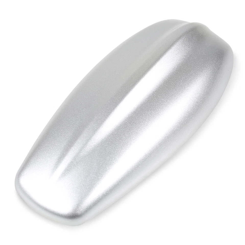 Antena ficticia aérea estilo Jaguar aleta de tiburón pintada plateada ajuste universal XKR XFR Foto 2 de 4