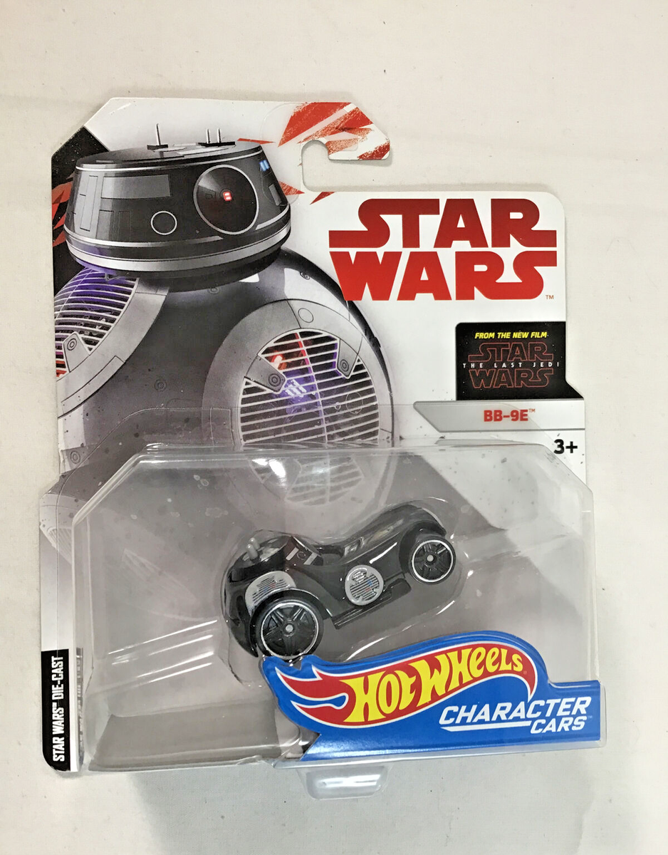 Hot Wheels Character Cars Disney Star Wars The Last Jedi BB-9E
