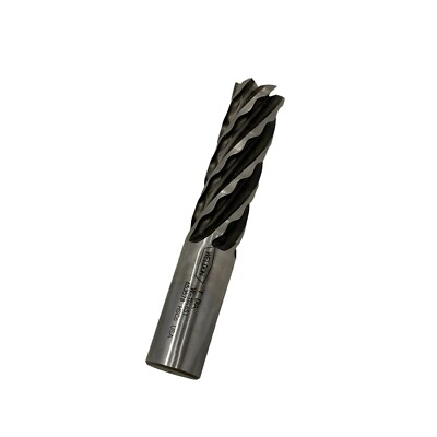 Weldon 1'' Diameter Hsco 6 FLute Corner Radius End Mill W-114651