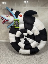 Beetlejuice SANDWORM 20" Plush  PILLOW  Spirit Halloween  Tim Burton  NWT