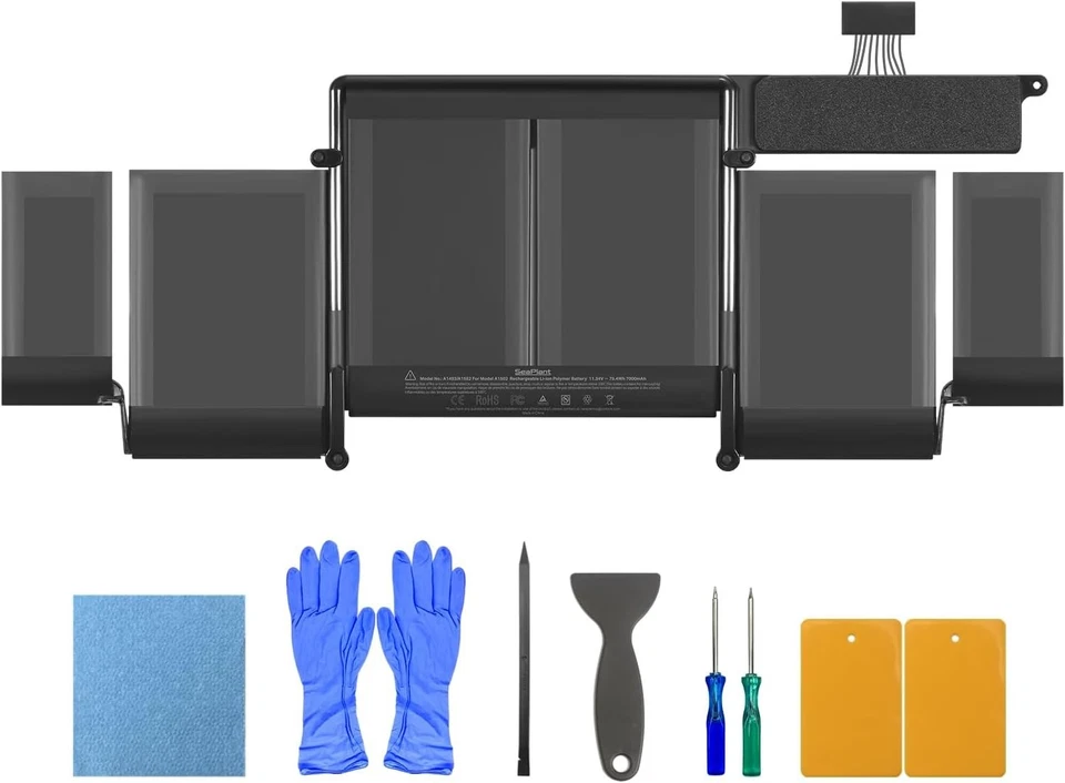 MacBook Pro 13 英寸 A1502 锂离子电池 - 持久耐用且易于安装 — 第 3/4 张图片