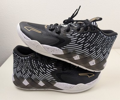 Size 12 Puma LaMelo Ball MB.01 50th Black Shoes/Sneaker 310506 01 Men's.