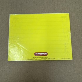 NES Super Mario Bros. 3 Instruction Manual Booklet Nintendo Authentic 