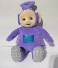 Vintage 1998 EDEN Teletubbies Teletubby Plush Purple Tinky Winky 9"