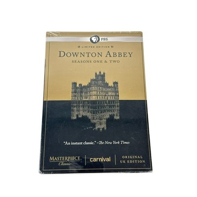 Downton Abbey Seasons 1 & 2 (6-Disc Limited Edition Set, DVD) Original UK - NEW