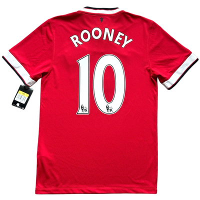 2014/15 Manchester United Home Jersey #10 Rooney Small adidas 2014/15 Manchester United Home Jersey #10 Rooney Small adidas