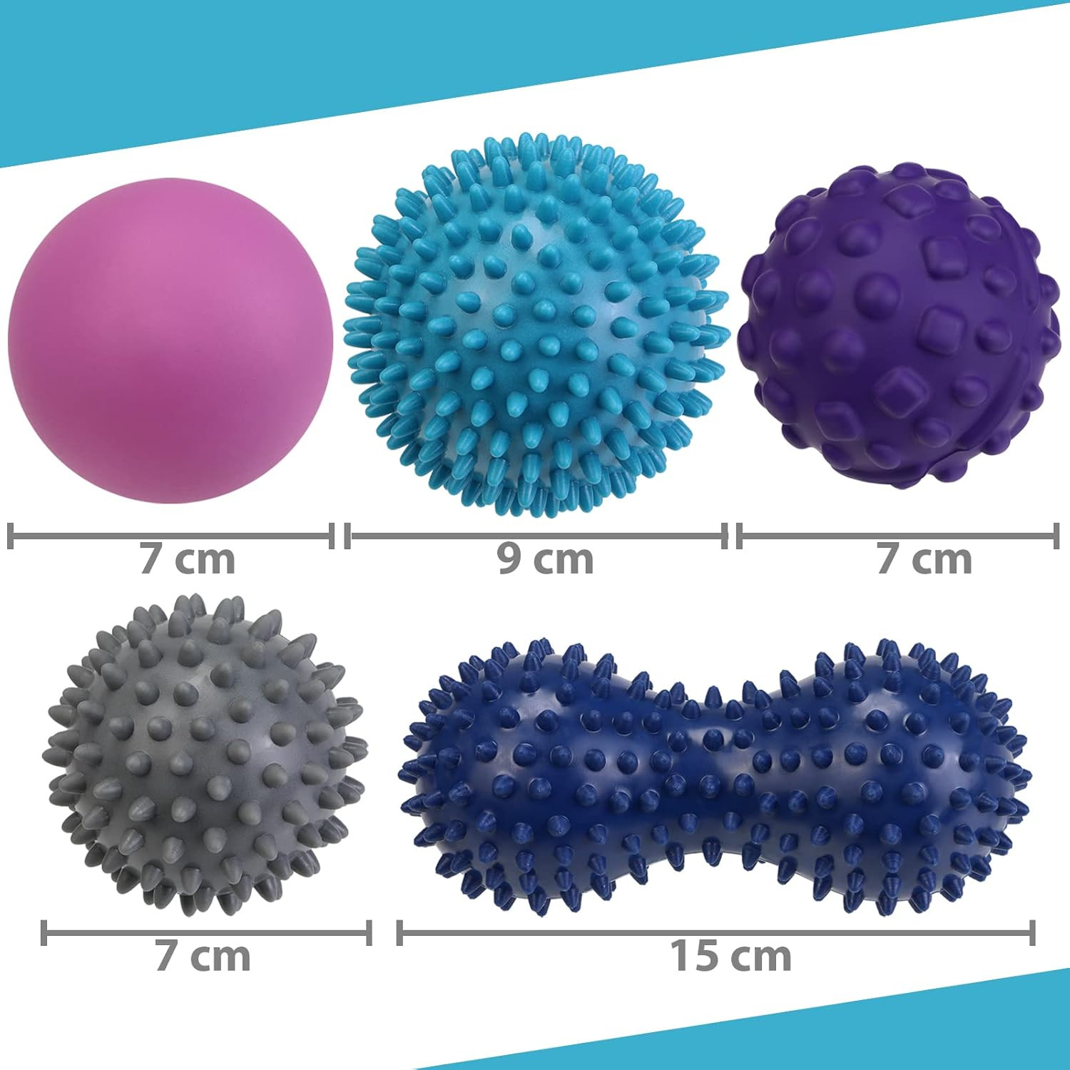 5 Palline Massaggio Trigger Point - Il Tuo Centro Massaggi Portatile - 3