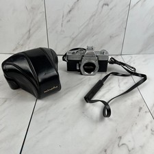 Minolta SRT 101 35mm SLR Silver Film Camera w/ Case - Body Only