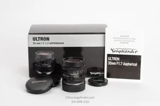 Voigtlander VM 35mm f1.7 Ultron Aspherical  Vintage Line Leica M