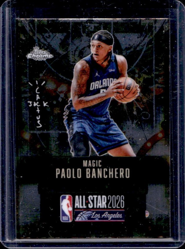 2025-26 Topps Chrome Cactus Jack x NBA All-Star Paolo Banchero #32