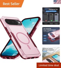 Military Grade Shockproof Case for Google Pixel 10/10 Pro - Pink Magnetic