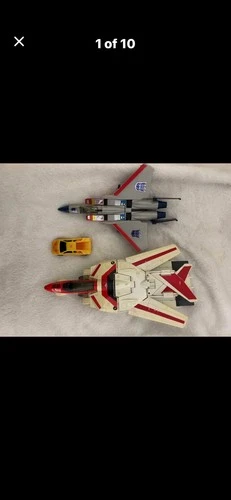 Vintage Transformers G1 Jet Fire Star Scream Jet Figure Lot VTG