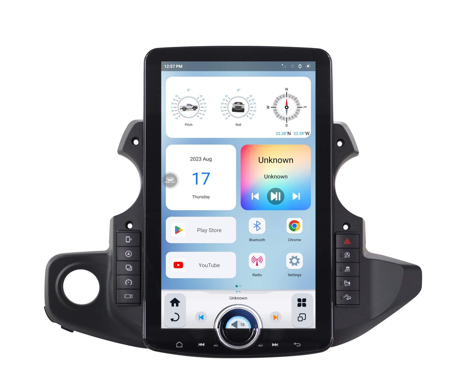 Linkswell 2018-UP JEEP WRANGLER JL / GLADIATOR JT T-STYLE XL RADIO