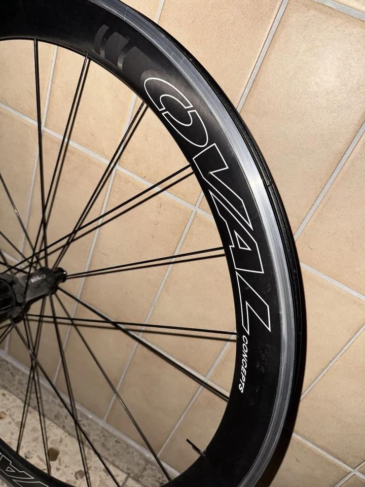OVAL Concepts 950 Carbon Hinterrad  700c 700 Rim Brake Clincher 50mm Deep Road - Bild 2 von 4