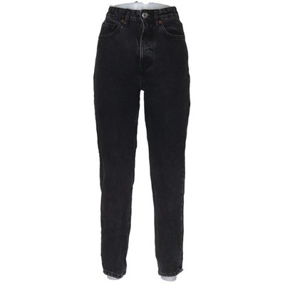 Zara, Jeans, Größe: 34, Grau, Baumwolle, Einfarbig, Denim, Damen #5bp
