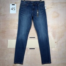 Kut From The Kloth Diana Skinny Dark Wash Blue Denim Jeans - Size 8 32x32