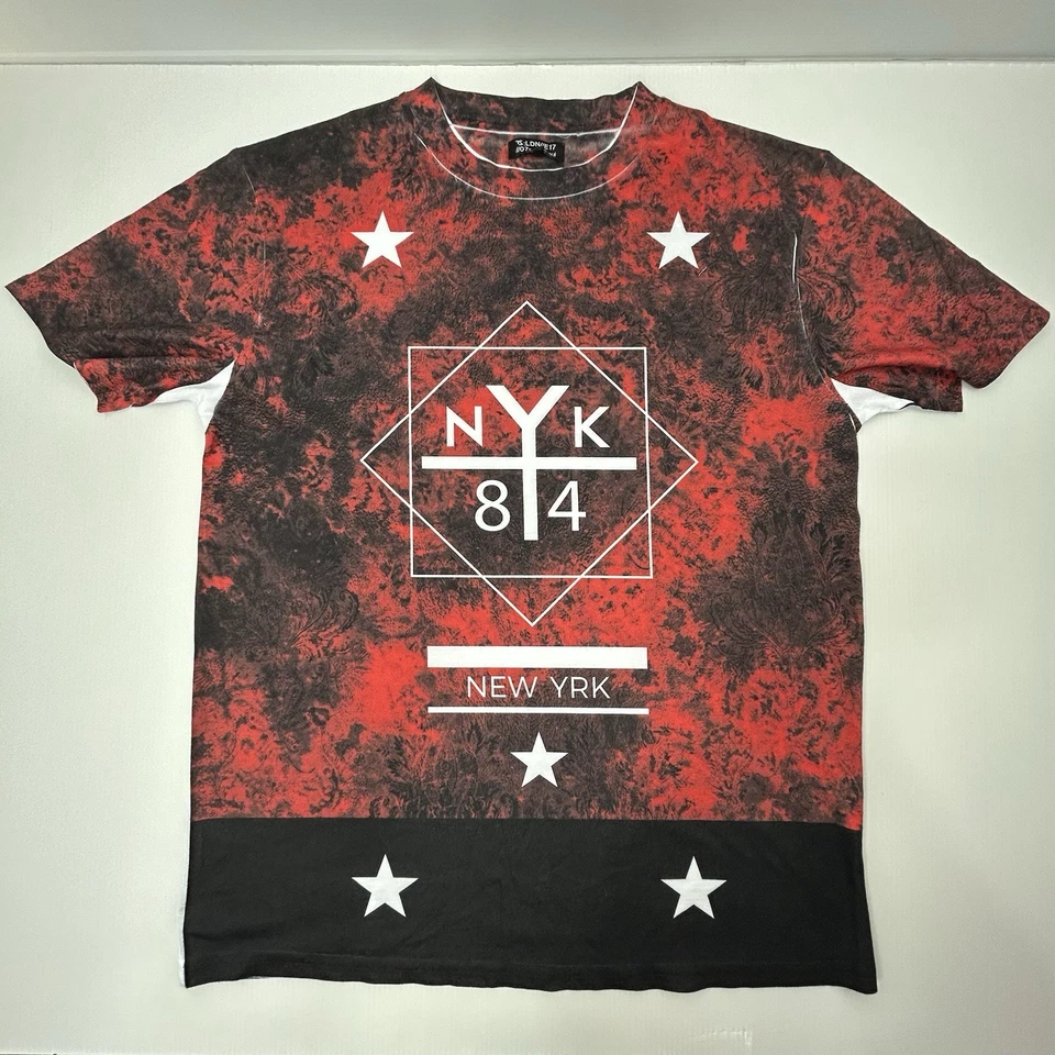 Twisted Soul T Shirt Mens Polyester blend T-Shirt New York Size M - Image 2 of 4