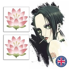 UK Temporary Tattoos Cosplay Costume Waterproof Lotus Nana Osaki Nana SET OF 2