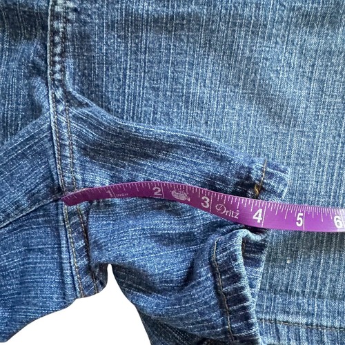VTG Zana di Jean Shorts Women's Size 24 Plus size High Rise Vintage Y2K 1254 - Picture 11 of 13