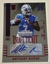 Anthony Boone 2015 Panini Contenders Draft Picks - Autographs #267 College Draft