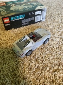 LEGO Speed Champions 75910 Porsche 918 Spyder w/Box And Instructions 151 pcs Box