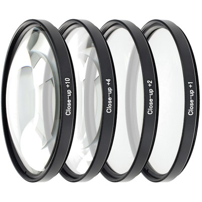 ayex Close up Makro Linsen Set 77mm - 4 teilig (+1, +2, +4, +10)