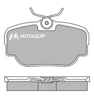 Motaquip Bremsbelagsatz Scheibenbremse LVXL167 FüR Landrover Range Rover 2 P38A