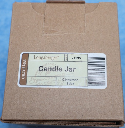 Longaberger Candle Jar 71295 Cinnamon Stick