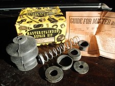 Vintage (NOS) 1936-1942 Car Truck Master Cylinder Rebuild Kit - Fits Many Models