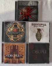 DISCIPLE 5 CDs Christian Rock Metal - Scars Remain, Southern Hospitality, et al