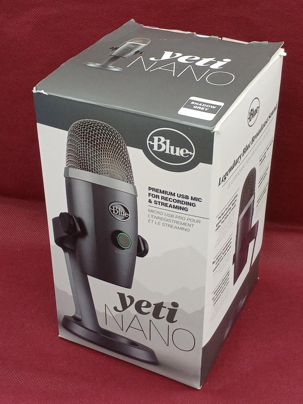 Blue Microphones Yeti Nano USB Microphone - Premium Streaming & Recording Mic