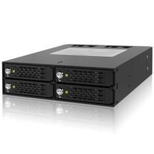 Icy Dock Tougharmor Mb994sk-1b Drive Enclosure Internal - Matte Black - 4 X