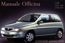 LANCIA   Y  gamma anni 2000  MANUALE OFFICINA - ITALIANO!
