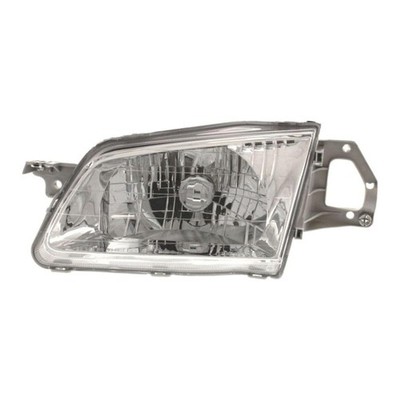 Mazda Protege 1999-2000 Left Headlight Clear Lens w/Bulbs MA2502114