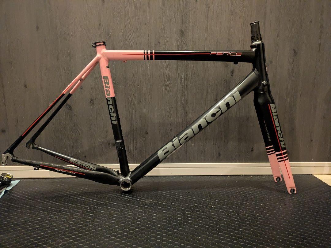 【専用】Bianchi fenice pro 53サイズ フレームセット Bianchi(ビアンキ) FENICE PRO (フェニーチェ プロ) フレーム