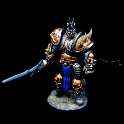 Dungeon & Dragons Kingdom Death 28mm Painted World of Warcraft Lich King Knight