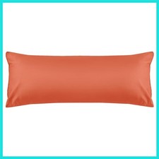 Cotton Body Pillow Cover 1 Pack, 600 Thread Count Body Pillow case 20"x54", L...