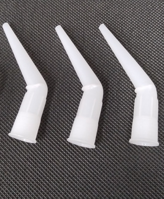 SILIKONMASTIX VORGEBOGENE ABDICHTDÜSEN FERTIG ABGEWINKELTE APPLIKATORSPITZEN x3  