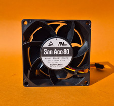 12V DC SANYO DENKI SAN ACE 80 Model 9GA0812P1H71 80 x 80 x 38mm