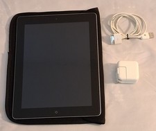 Apple iPad 2nd Gen. A1395 9.7' 16GB Wi-Fi MC769LL/A Silver with Neoprene Sleeve