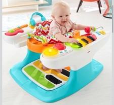 Fisher-Price 4-in-1 Step 'n Play Piano Multiuse With Or Without Chair VHTF Works Fisher-Price 4-in-1 Step 'n Play Piano Multiuse With Or Without Chair VHTF Works - Image 1