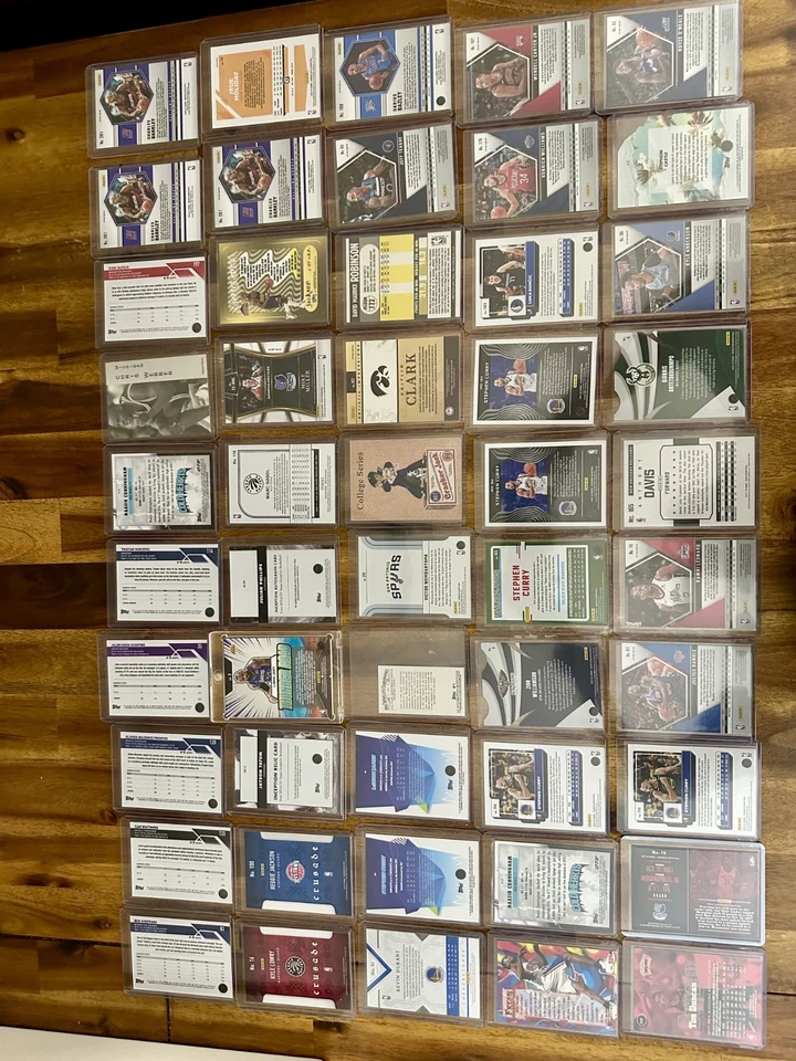 Lote 50 Panini Basketball Collection Auto’s Rookies,Stars, Serial Prizm 1990-2025 Foto 2 de 4